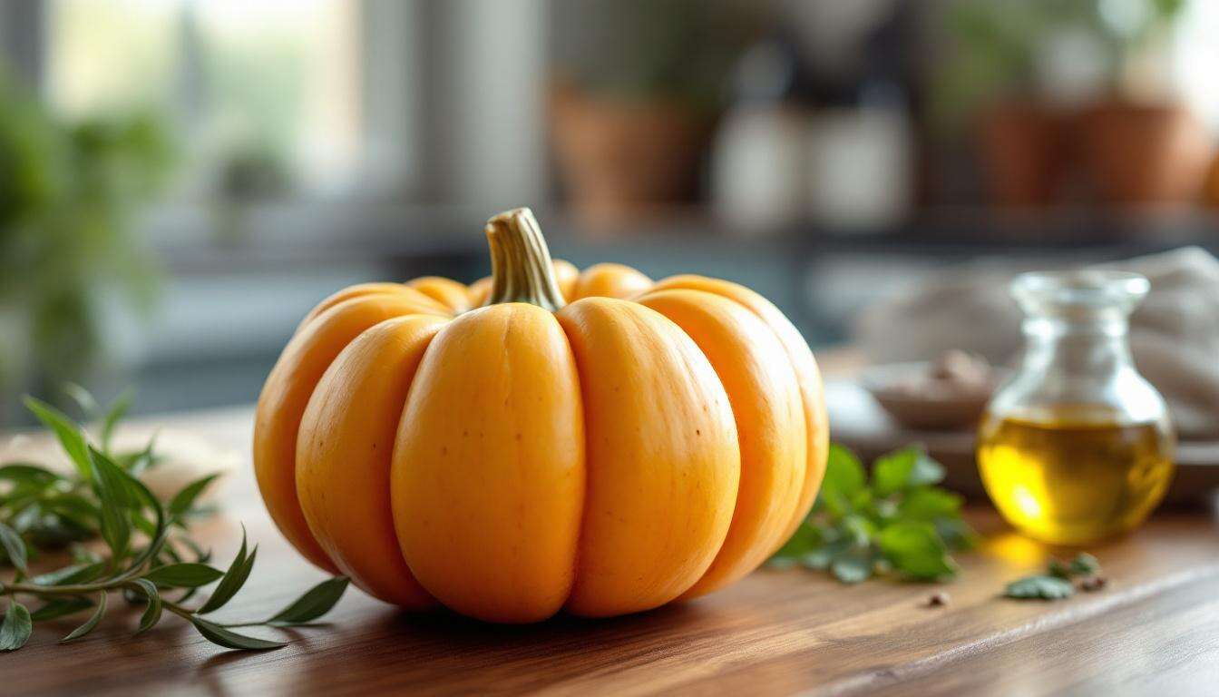 Pas besoin de l'éplucher : cette petite courge au goût de châtaigne est pratique à farcir
