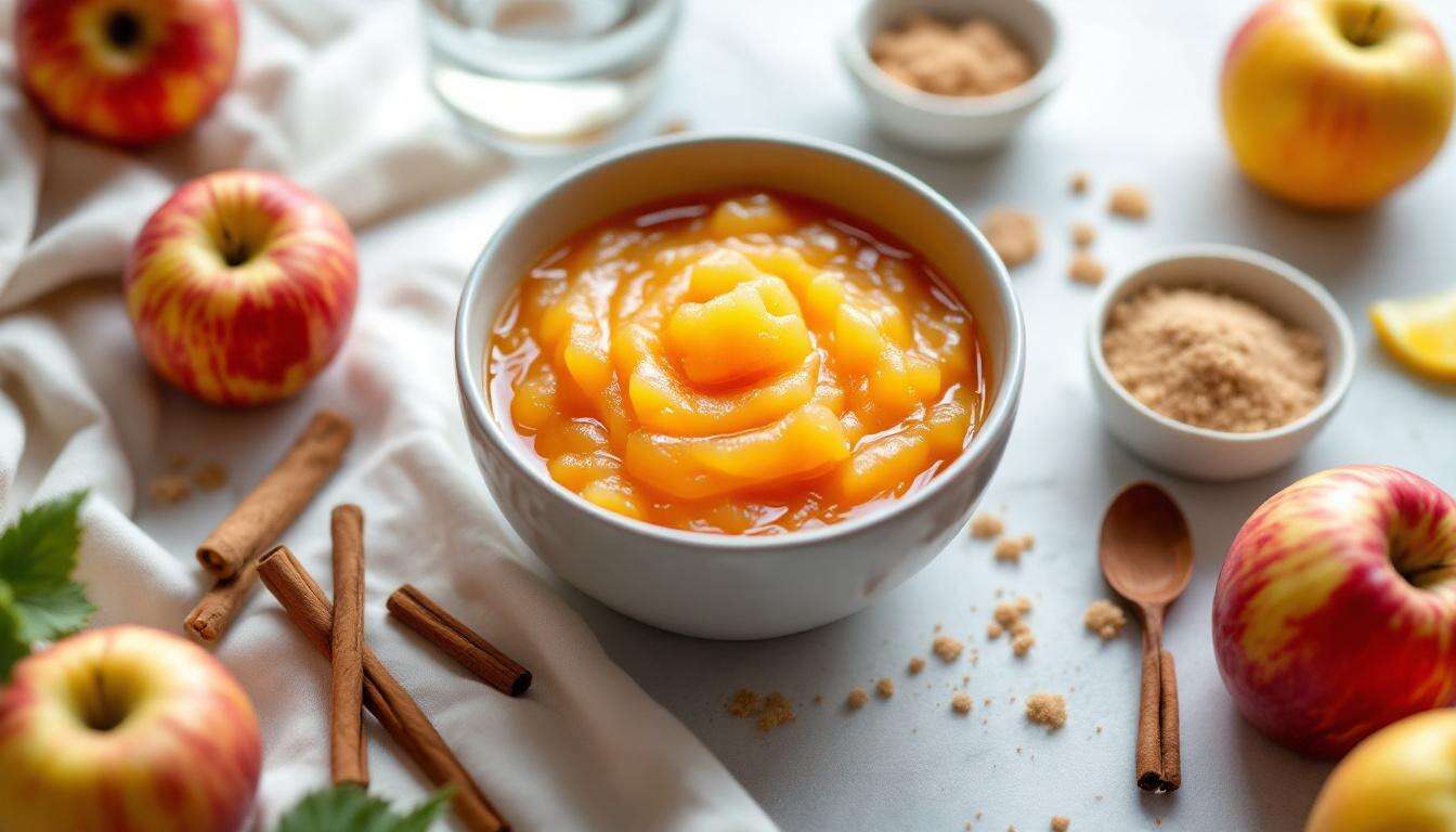 Plus de goût et de vitamines : la compote de pommes est bien meilleure quand on la prépare comme ça