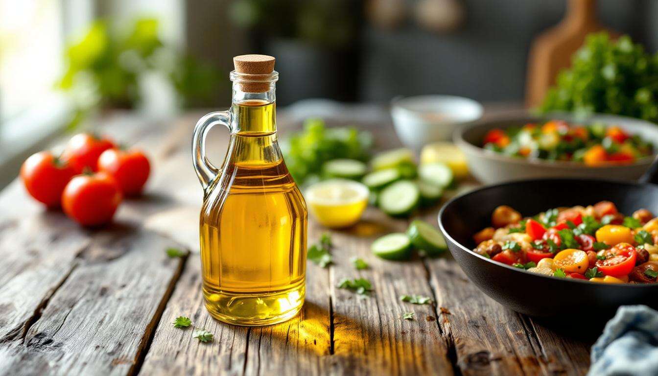 Huile polyvalente recommandée par le Dr Jean-Michel Cohen : friture, cuisson, salade