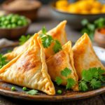 Ces samossas poulet, pommes de terre et petits pois sont aussi bons que ceux du restaurant indien !