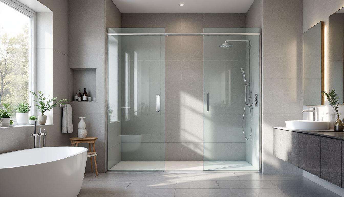 En 2026, la douche ouverte sans moisissure remplace le verre : élégance, accessibilité et économies au rendez-vous