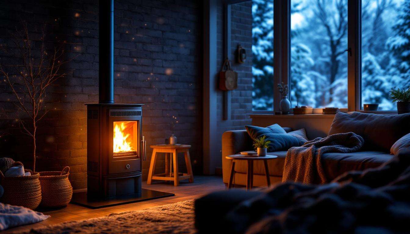 Panne de courant en plein hiver : ce poêle à granulés qui continue de chauffer sans électricité (l'innovation qui séduit)