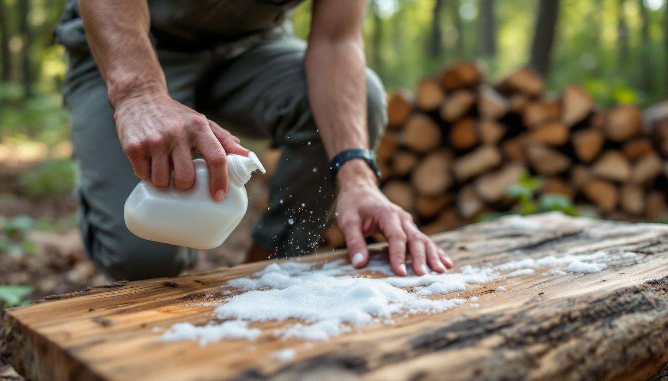 Bois sec ou humide ? L'astuce géniale avec du liquide vaisselle pour le savoir sans appareil coûteux