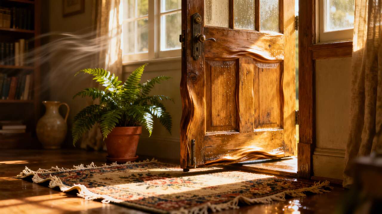 Fini la galère des portes gonflées par l’humidité : cette astuce rapide les débloque sans rien démonter