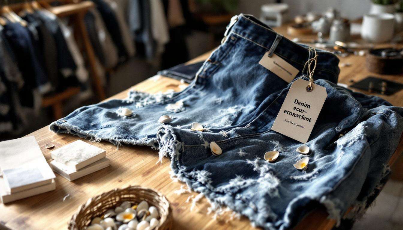 Recyclées, les coquilles de moules changent la façon de délaver le denim