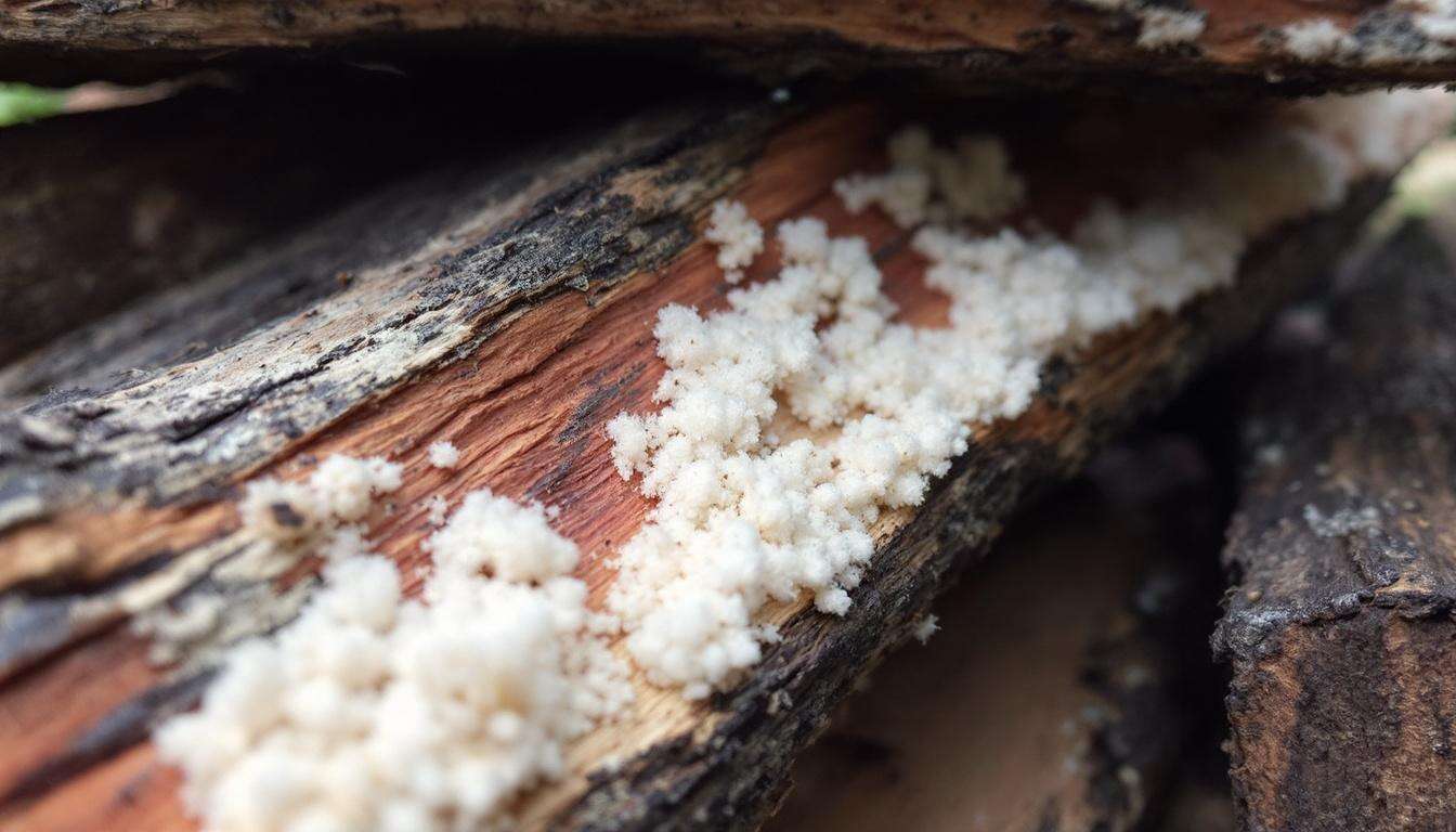 Mérule sur bois de chauffage : l'identifier et s'en débarrasser ?