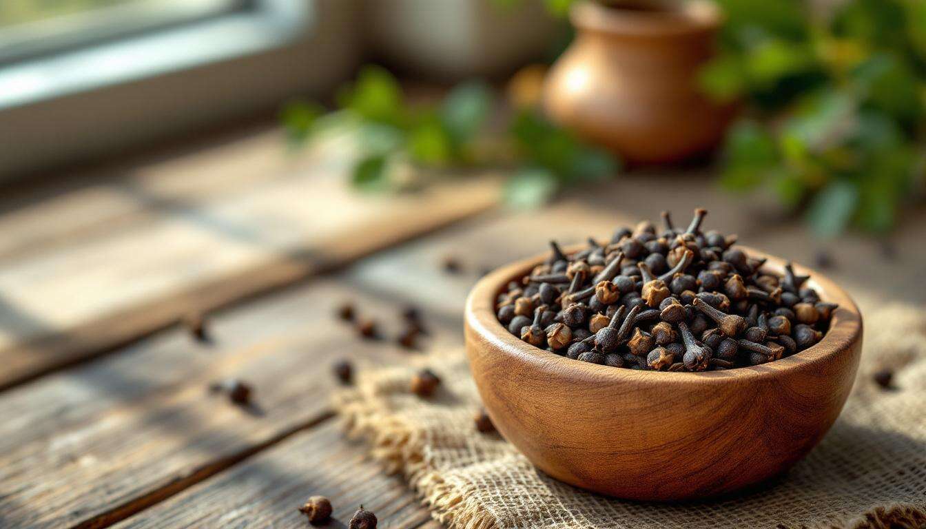 Une simple poignée de clous de girofle déposée dans une coupelle peut éloigner efficacement toute votre maison des moustiques