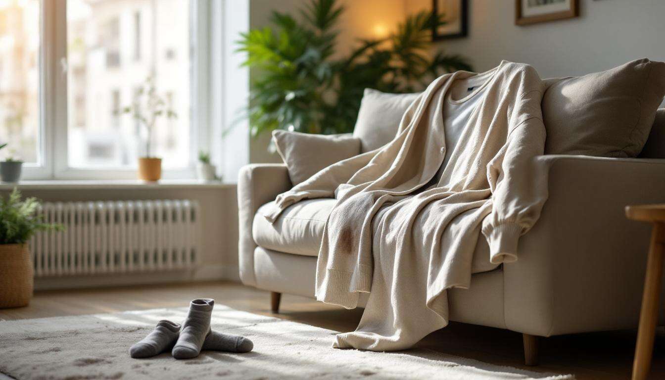 Le syndrome du vêtement « entre-deux » : Pourquoi votre cerveau bloque-t-il sur le linge ni vraiment propre, ni vraiment sale?