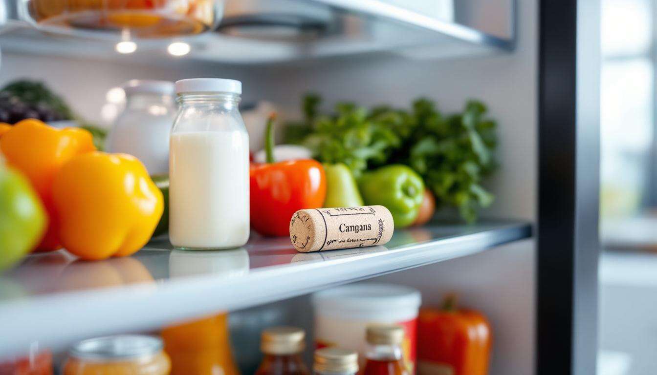 Frigo : pourquoi y déposer un bouchon de liège est recommandé par les experts ?