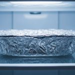 Congélateur givré : l&rsquo;astuce simple avec du papier aluminium pour retirer la glace rapidement