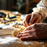 Un orfèvre montre comment nettoyer les bijoux à l'aide d'un produit ménager courant.