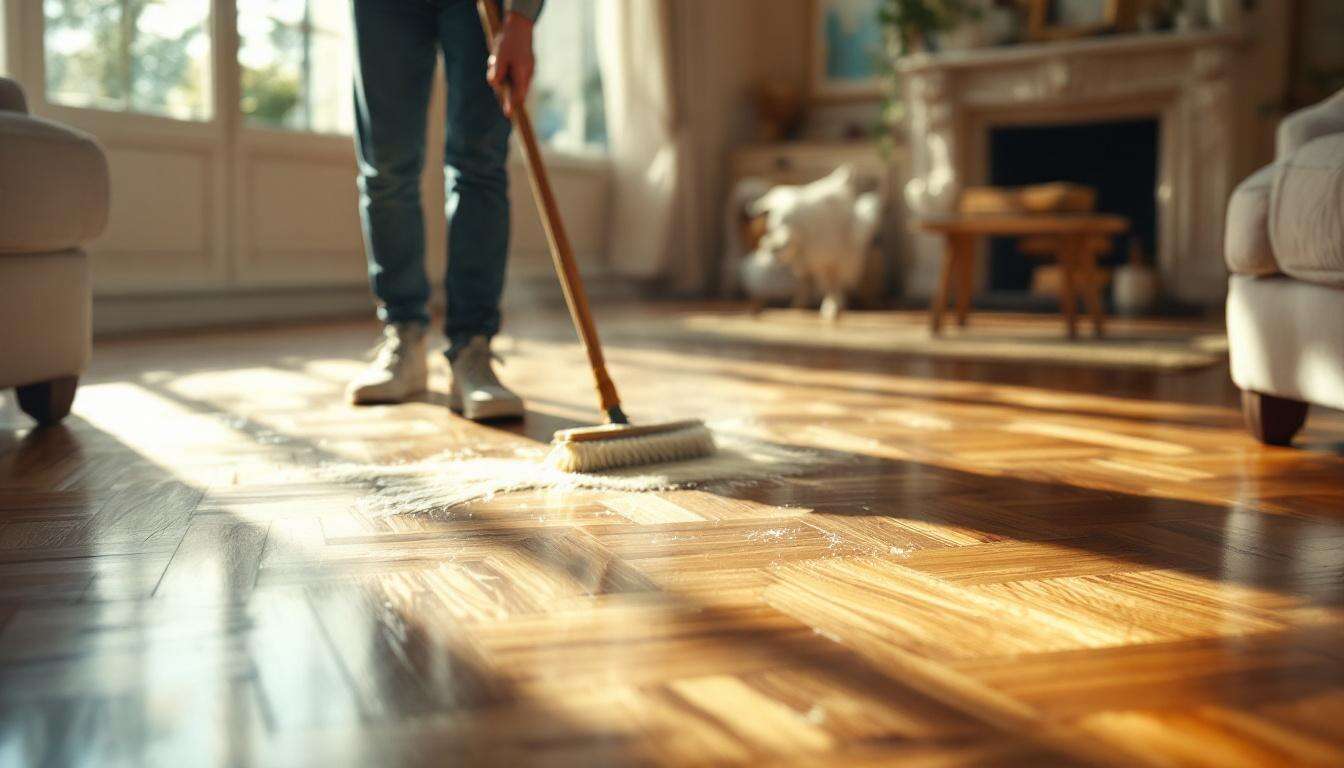 Pourquoi de plus en plus de Français abandonnent les produits du commerce pour entretenir leur parquet 