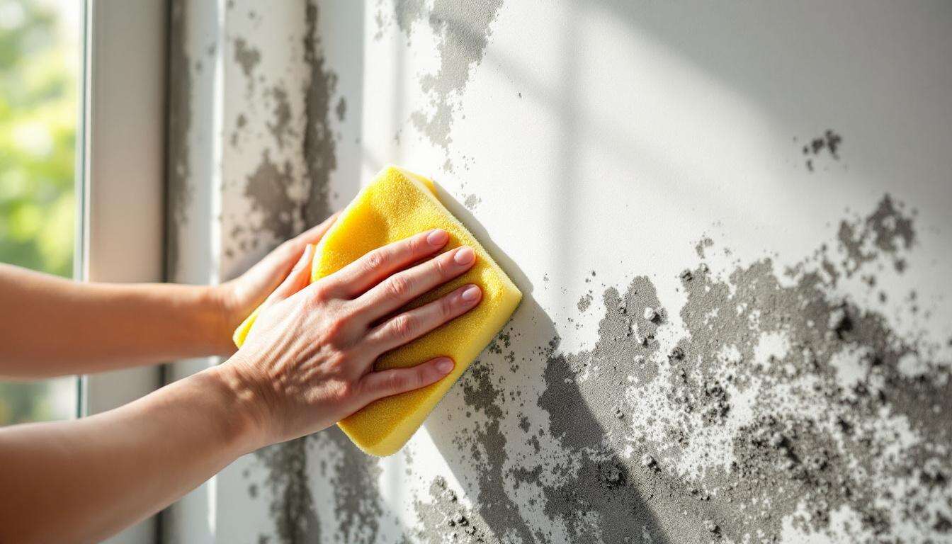 Nettoyer un mur moisi sans abîmer la peinture : la règle indispensable des 15 minutes que tout le monde devrait connaître
