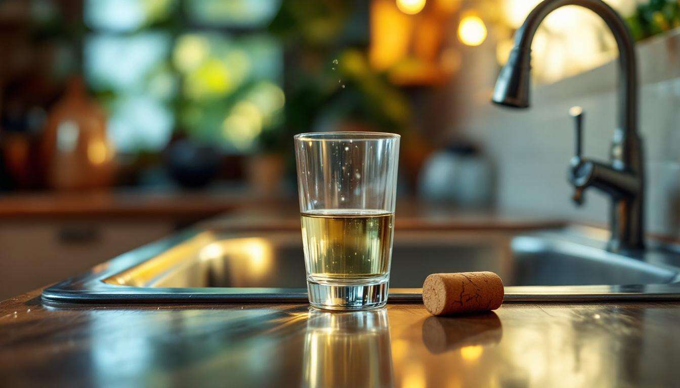 Versez un demi-verre et le bouchon se débouchera tout seul ! Mieux que le vinaigre et le bicarbonate de soude