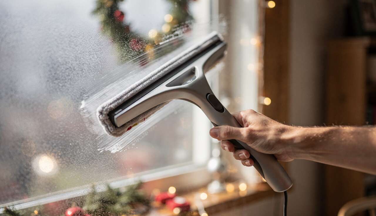 Quelqu&rsquo;un devrait recevoir une médaille pour cette astuce pour nettoyer les vitres. Quelques gestes et j&rsquo;ai la paix pour Noël