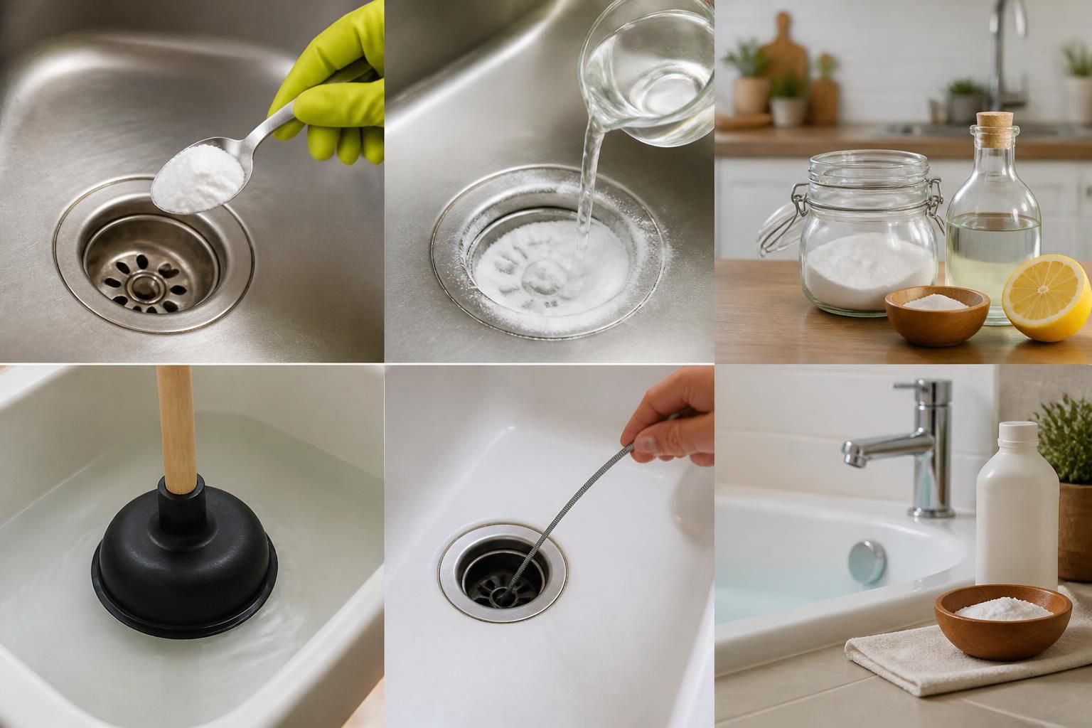 Déboucher une canalisation naturellement : 6 méthodes efficaces
