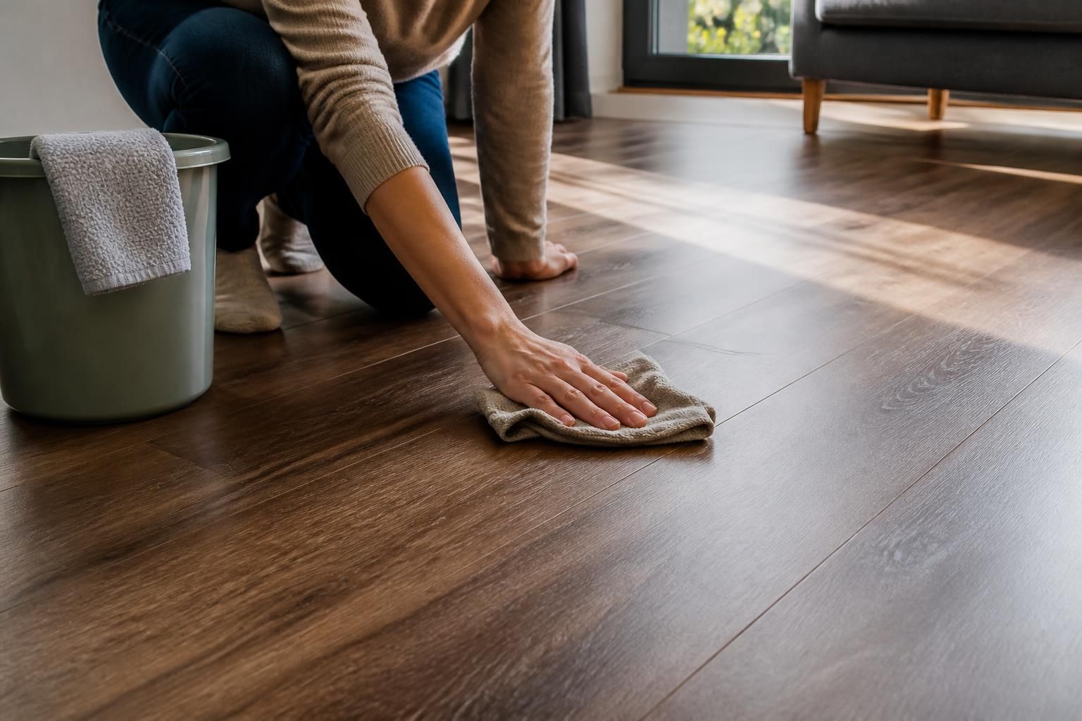 Comment nettoyer un parquet stratifié sans l&rsquo;abîmer