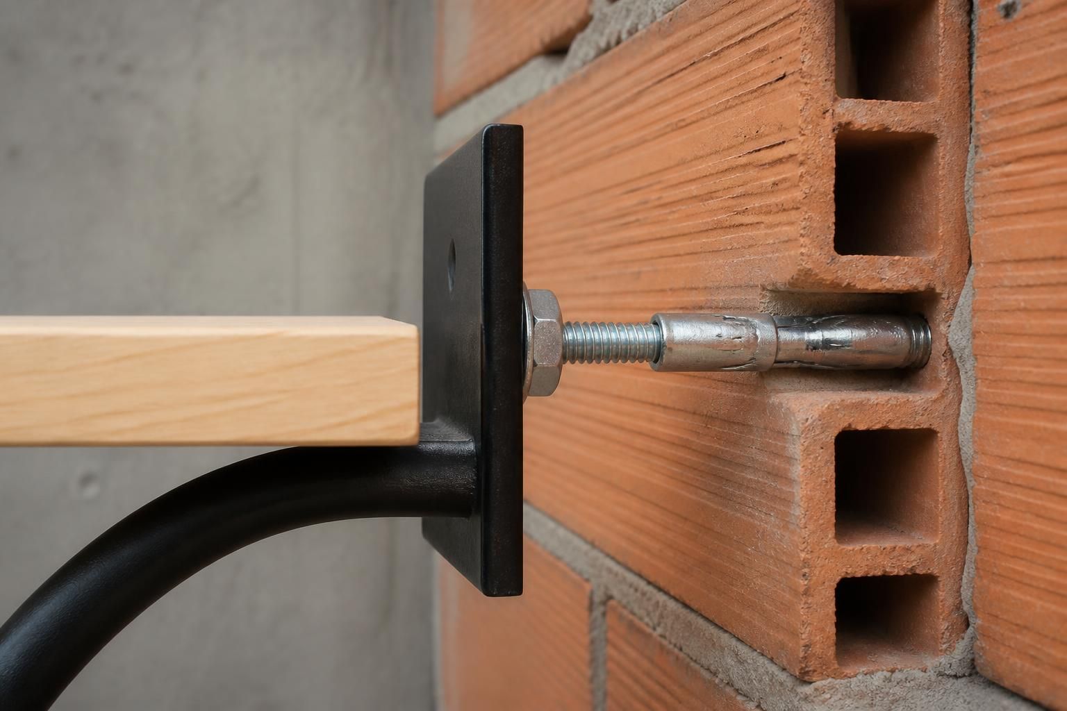Fixer une charge lourde dans une brique creuse : guide complet