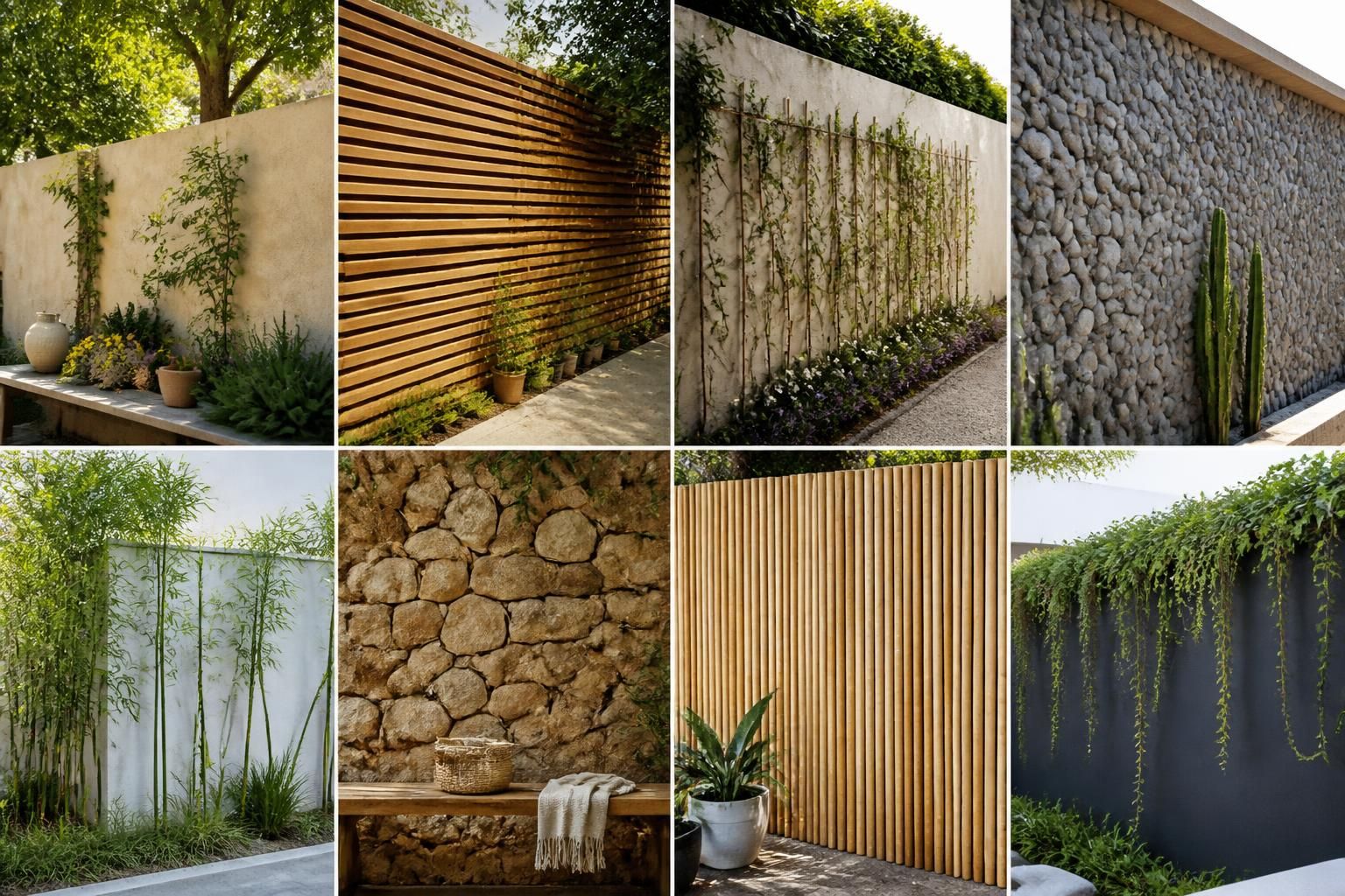 Habiller un mur extérieur pas cher : 8 idées DIY