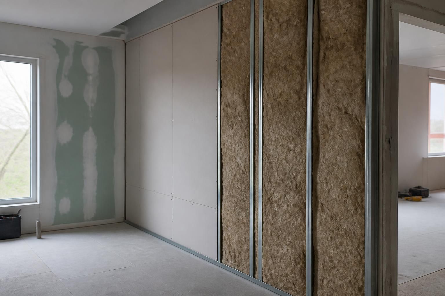 Isoler un mur intérieur sans perdre de place : solutions et épaisseurs