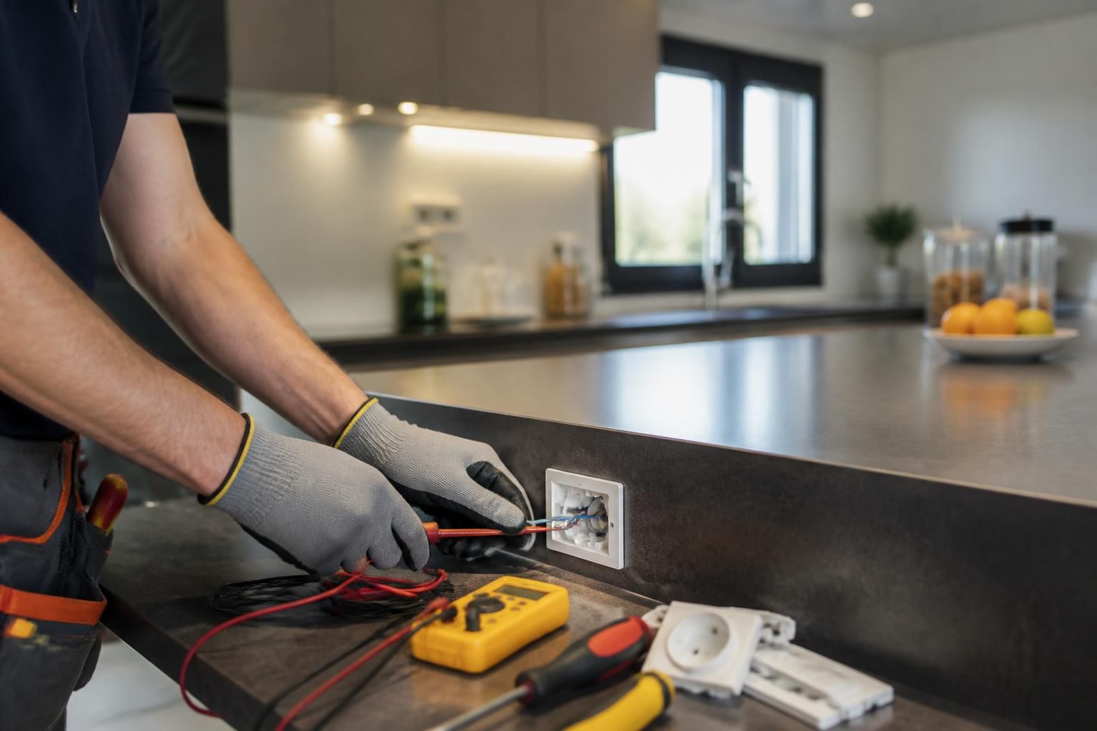 Norme électrique en cuisine : ce que la NF C 15-100 impose